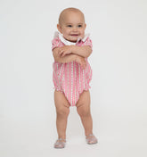 The Baby Nova Bubble - Pansy Stripe Pink