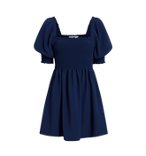 The Athena Nap Dress - Navy Crepe