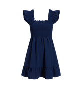 The Elizabeth Nap Dress - Navy Crepe