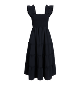 The Ellie Nap Dress - Black Crepe