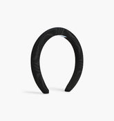 The Alice Headband - Black Moire
