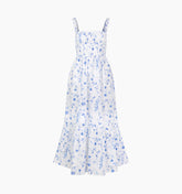 The Anjuli Nap Dress - Blue Botanical