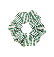 The Hill House x Wet Brush Oversized Scrunchie - Emerald Gingham