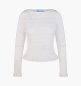 The Lexi Nap Top - Antique White