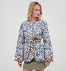 The Aspen Jacket - Chedworth Paisley Blue
