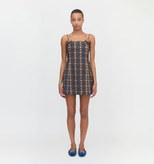 The Rennie Dress - Brown Spencer Plaid