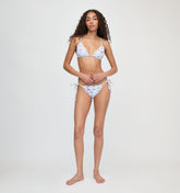 The Alessia Bikini Set - Blue Rainbow Fish