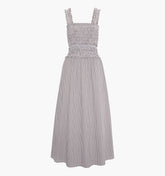 The Azalea Maxi Nap Dress - Chocolate Gingham