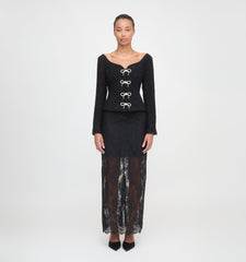 The Lark Skirt - Black Lace