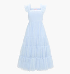 The Maternity Tulle Ellie Nap Dress - Powder Blue