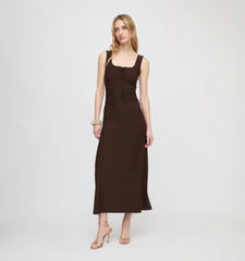The Coraline Dress - Chocolate