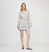 The Doris Mini Tunic - Sea Scroll