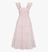 The Ellie Nap Dress - Pink Floral Dot Stripe