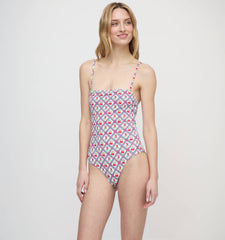 The Giana One Piece - Diamond Cherries Cherry Red