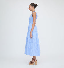 The Kimmy Maxi Nap Dress - Blue Stripe