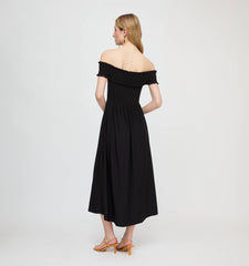 The Marguerite Nap Dress - Black