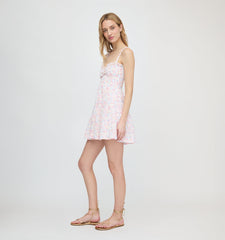 The Rebecca Mini Nap Dress - Camo Fish
