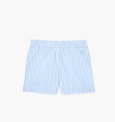 The Baby Leo Shorts - Blue/White Stripe
