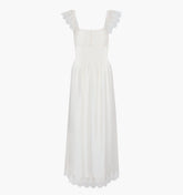 The Beckham Dress - Sand Dot