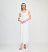 The Coraline Dress - White Stretch Lace
