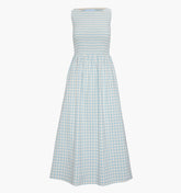 The Cosima Nap Dress - Blue/Red Gingham