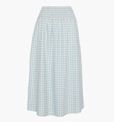 The Delphine Nap Skirt - Blue/Red Gingham