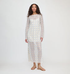 The Eliza Dress - Blue Dahlia Lace