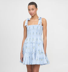 The Ribbon Charlotte Nap Dress - Bluebell Waltz