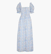The Scarlett Nap Dress - Blue Corsica Paisley