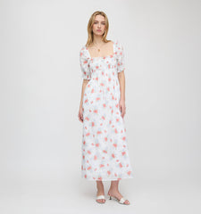 The Scarlett Nap Dress - Sunburst Blossoms