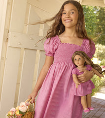 The American Girl® x Hill House Tiny Athena Nap Dress - Addy's Historical Print