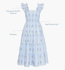 The Ellie Nap Dress - Bluebell Waltz