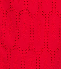 The Delphine Nap Skirt - Cherry Trellis Broderie