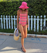 The Giana One Piece - Sunset Gingham