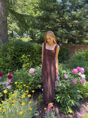 The Coraline Dress - Chocolate