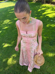 The Hope Dress - Daffodil Brocade