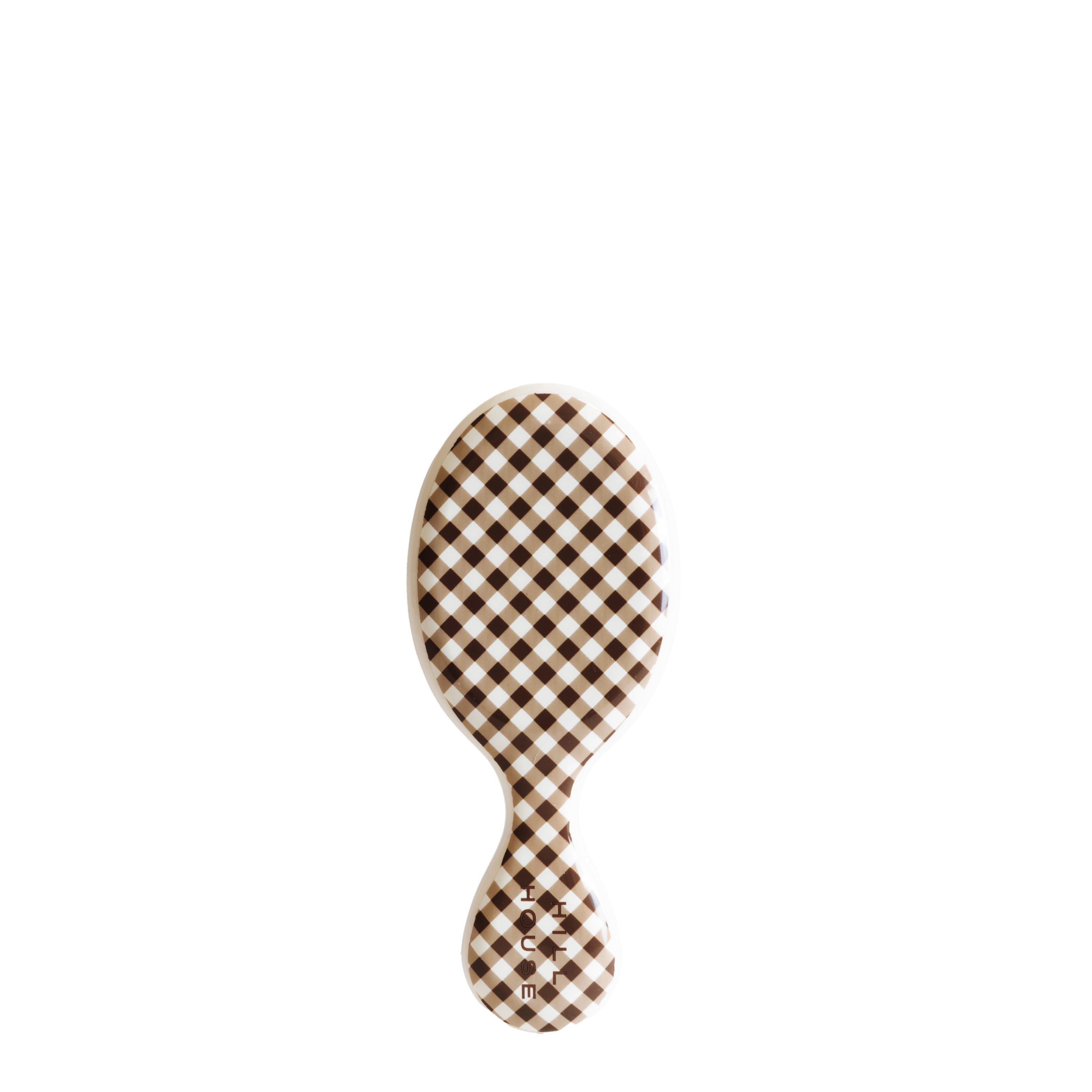 Hill House x Wet Brush Mini Detangler - Brown Gingham