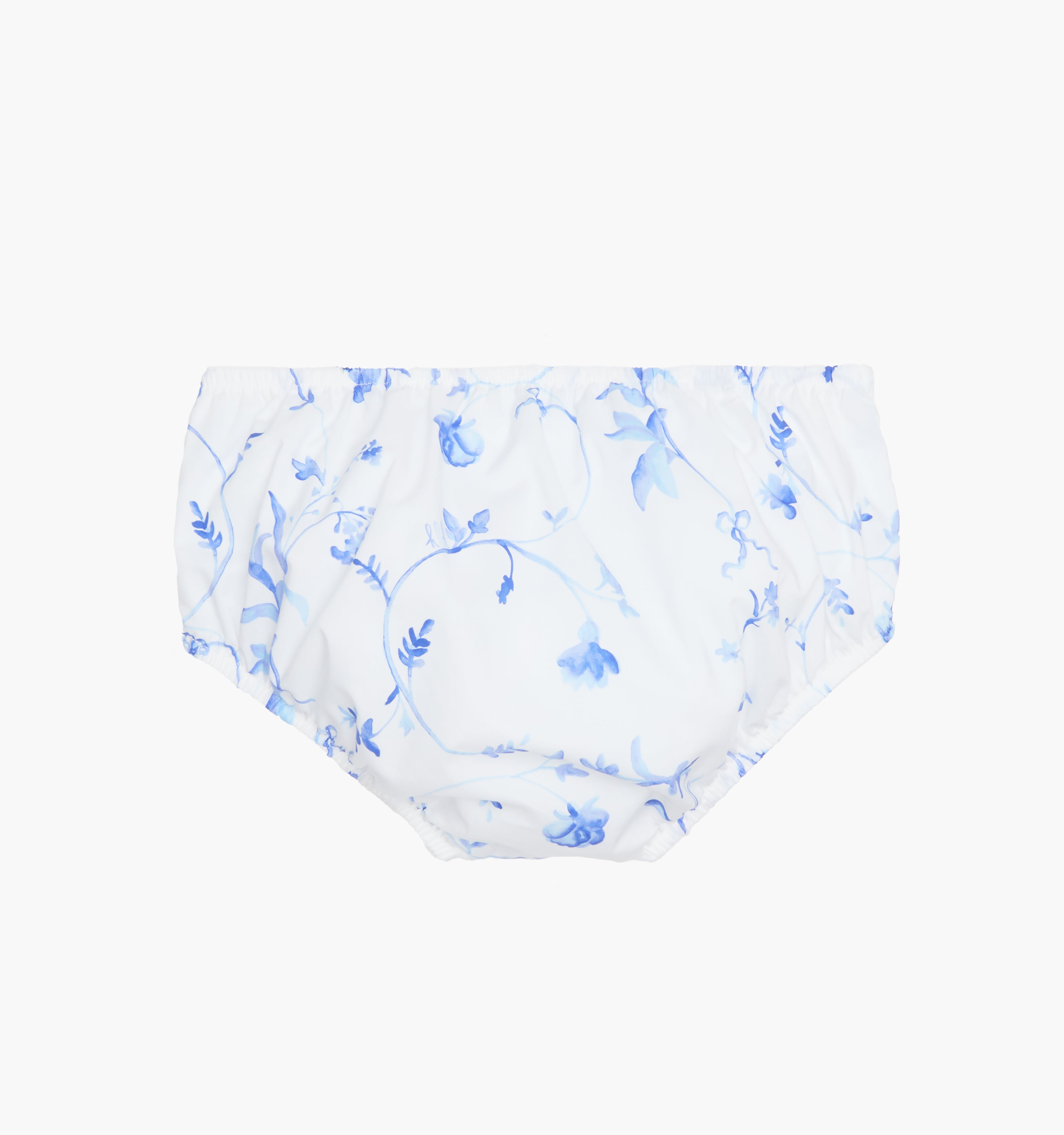 The Baby Ellie Nap Dress - Blue Botanical