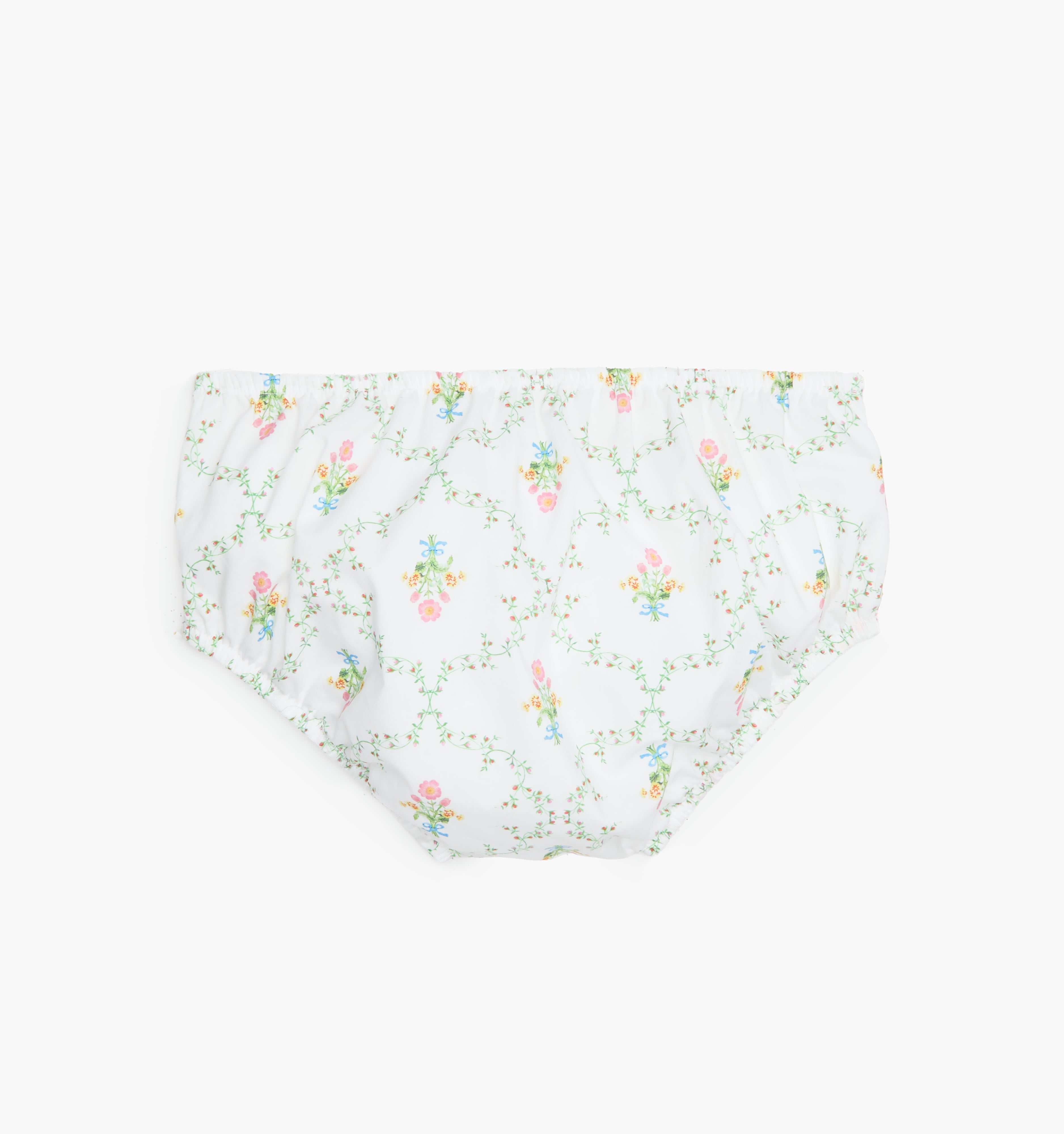 The Baby Ellie Nap Dress - Pastel Trellis