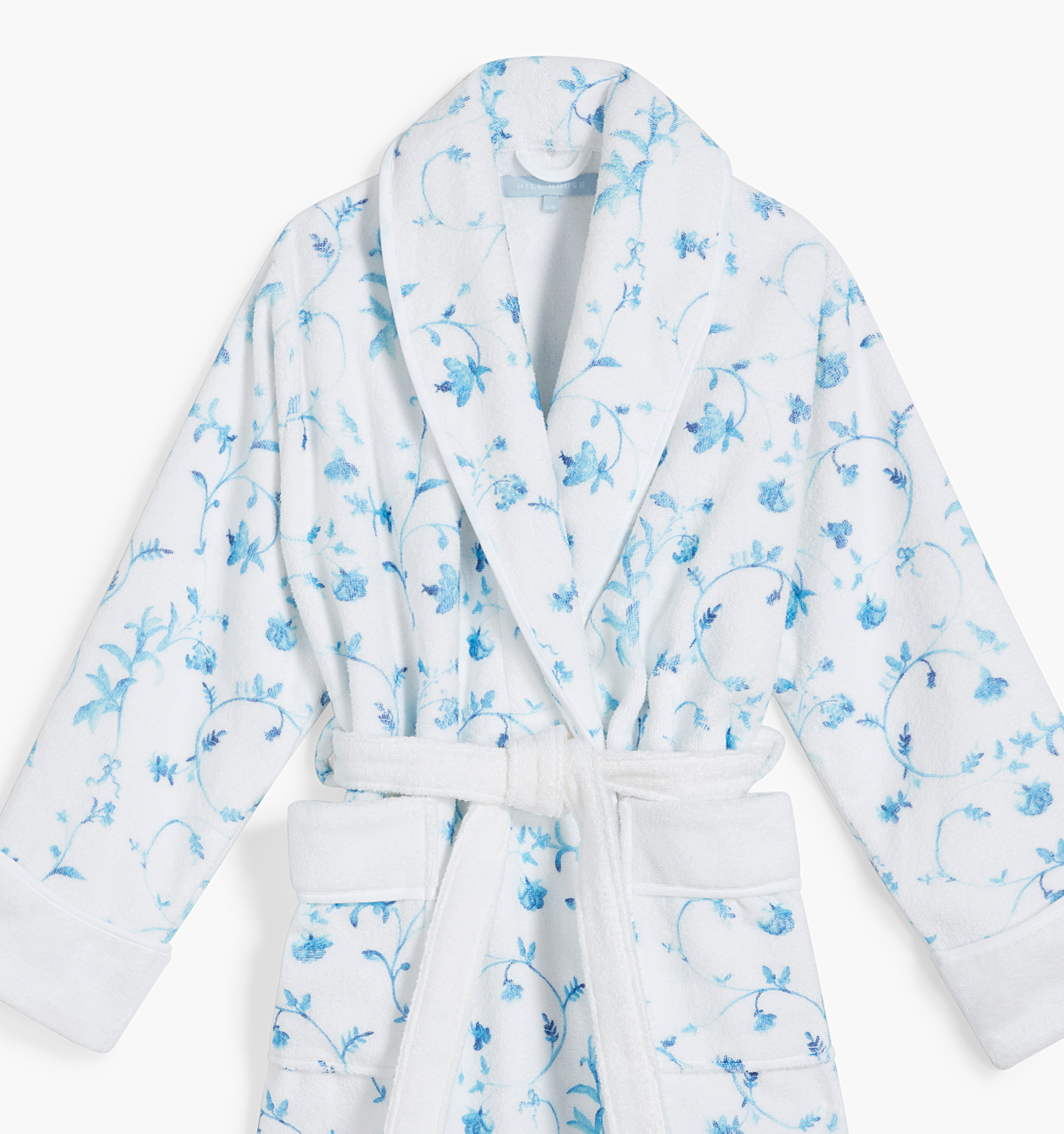 The Hotel Robe - Blue Botanical