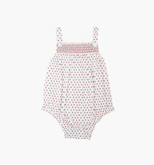 The Baby Arlo Bubble - White Poppy Half Drop