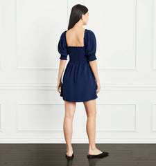 The Athena Nap Dress - Navy Crepe
