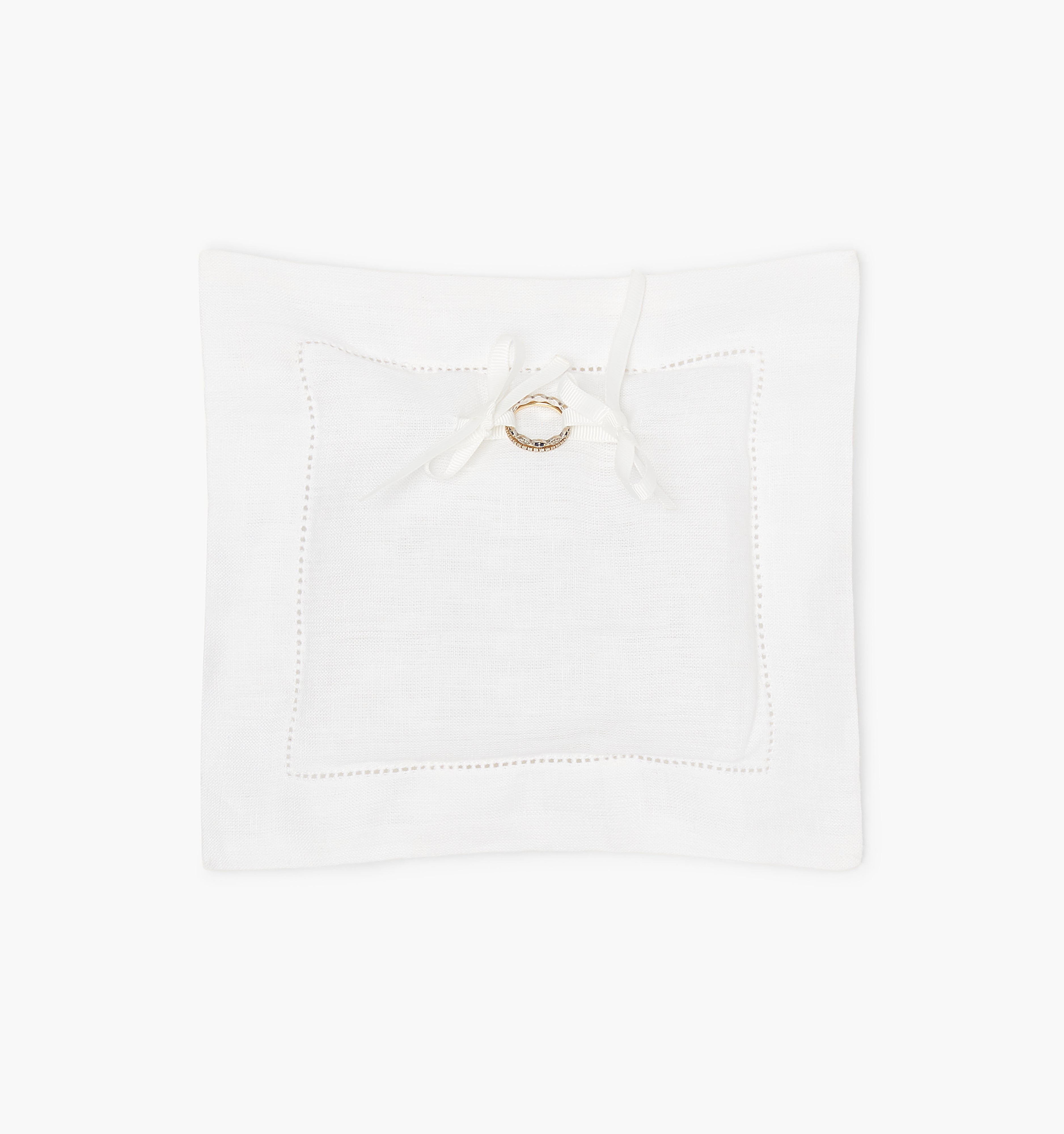 The Ring Pillow - Pure White