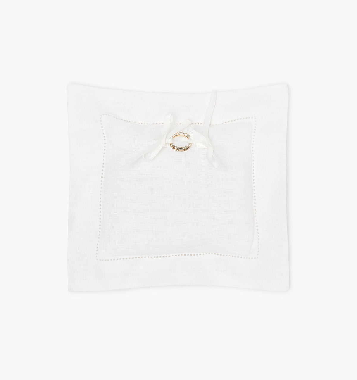 The Ring Pillow - Pure White