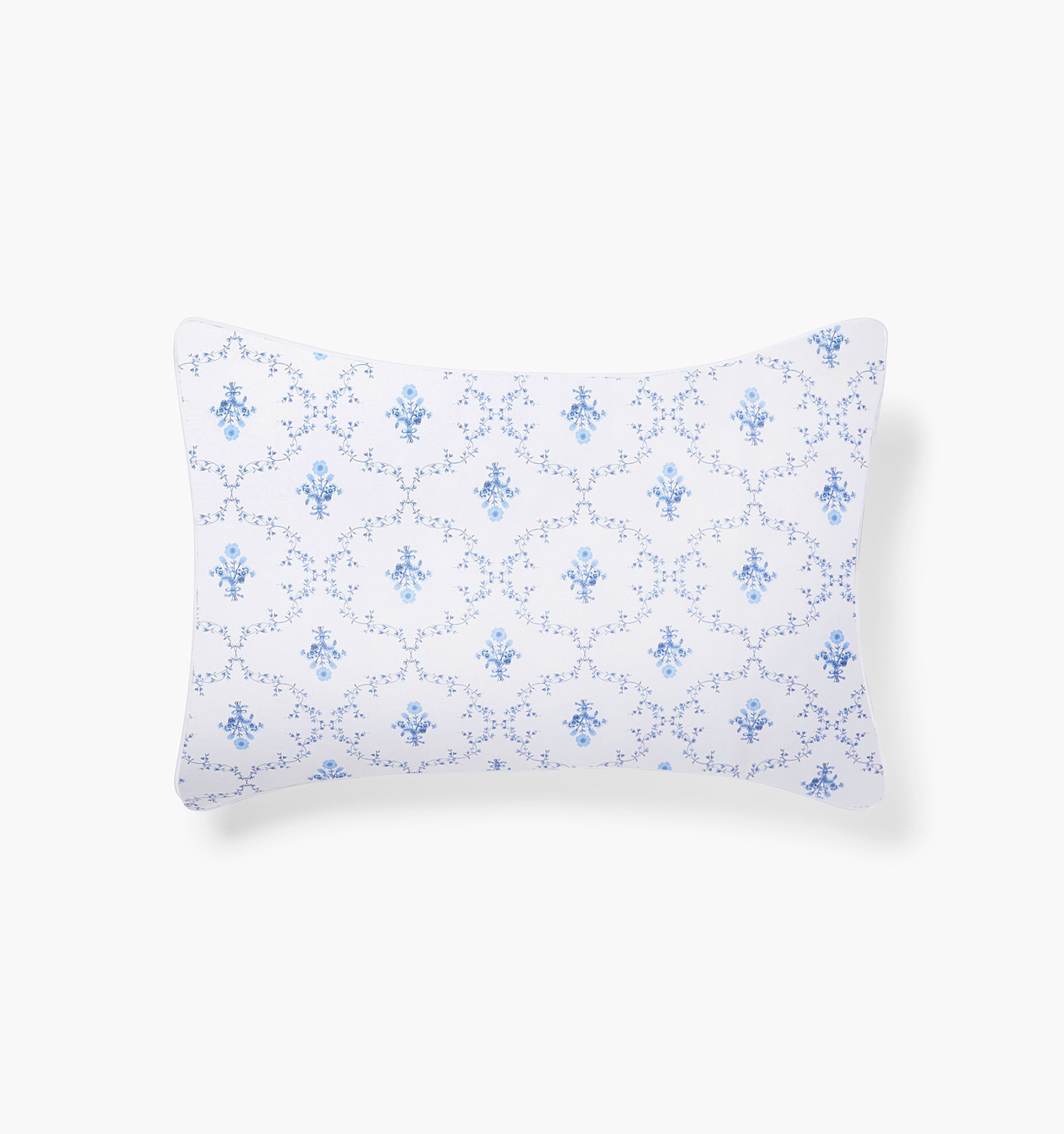 The Mini Pillowcase - Blue Trellis