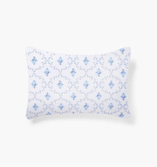 The Mini Pillowcase - Blue Trellis