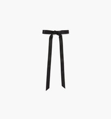 The Margot Bow - Black Grosgrain