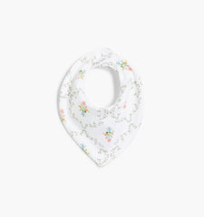 The Bandana Bib - Pastel Trellis