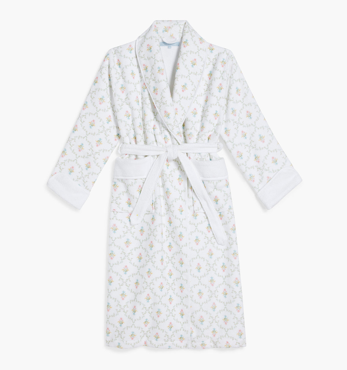 The Hotel Robe - Pastel Trellis