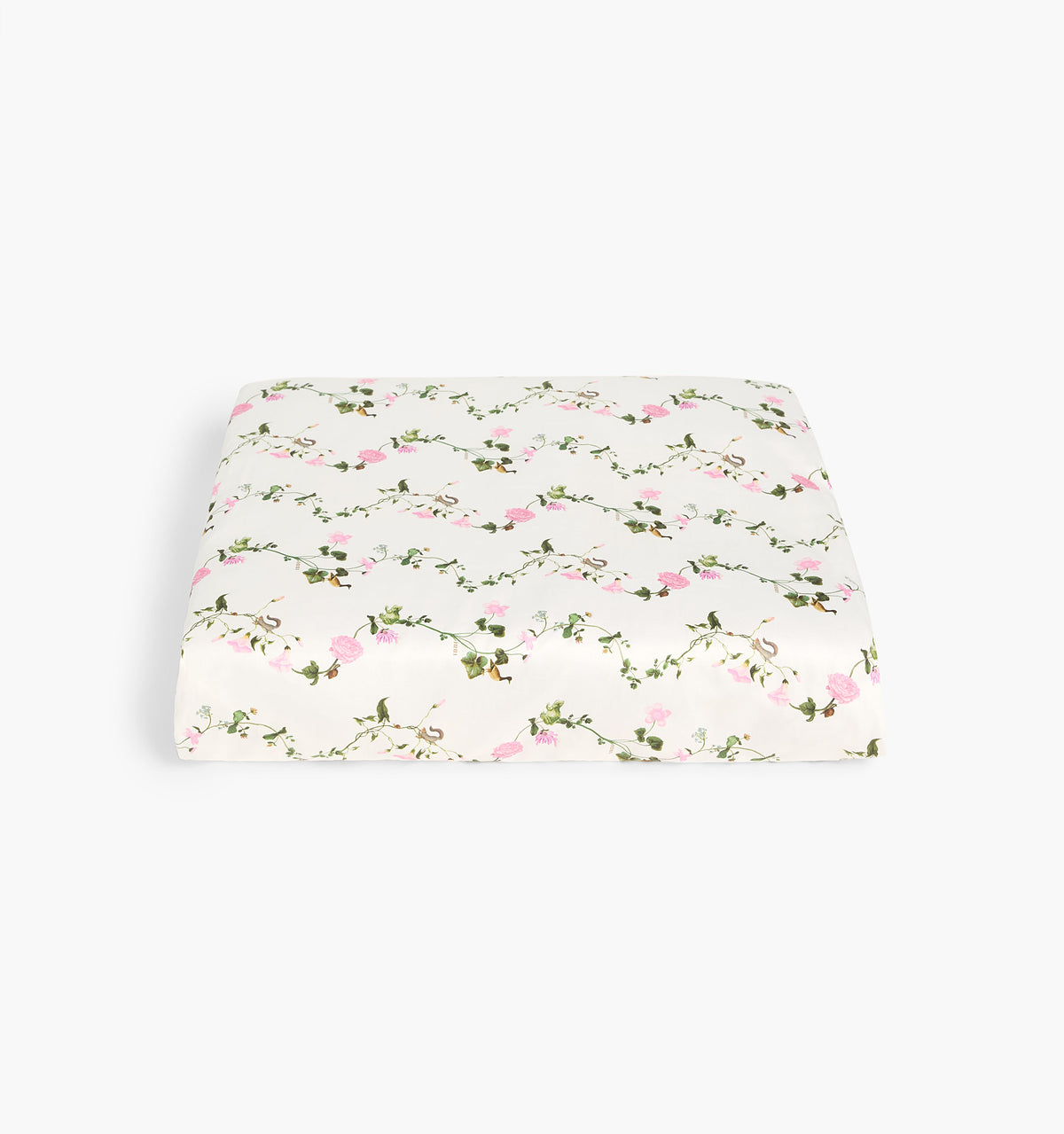 The Fitted Sheet - Pink Pond Floral